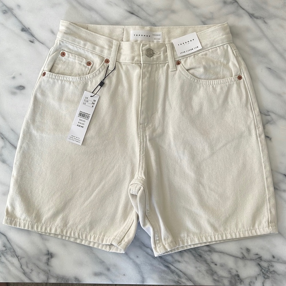 NWT Topshop Denim Short